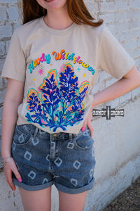 western apparel, western graphic tee, graphic western tees, wholesale clothing, western wholesale, women's western graphic tees, wholesale clothing and jewelry, western boutique clothing, western women's graphic tee, howdy graphic tee, wildflower graphic tee, wildflowers, bright graphic tee, colorful graphic tee, neon graphic tee