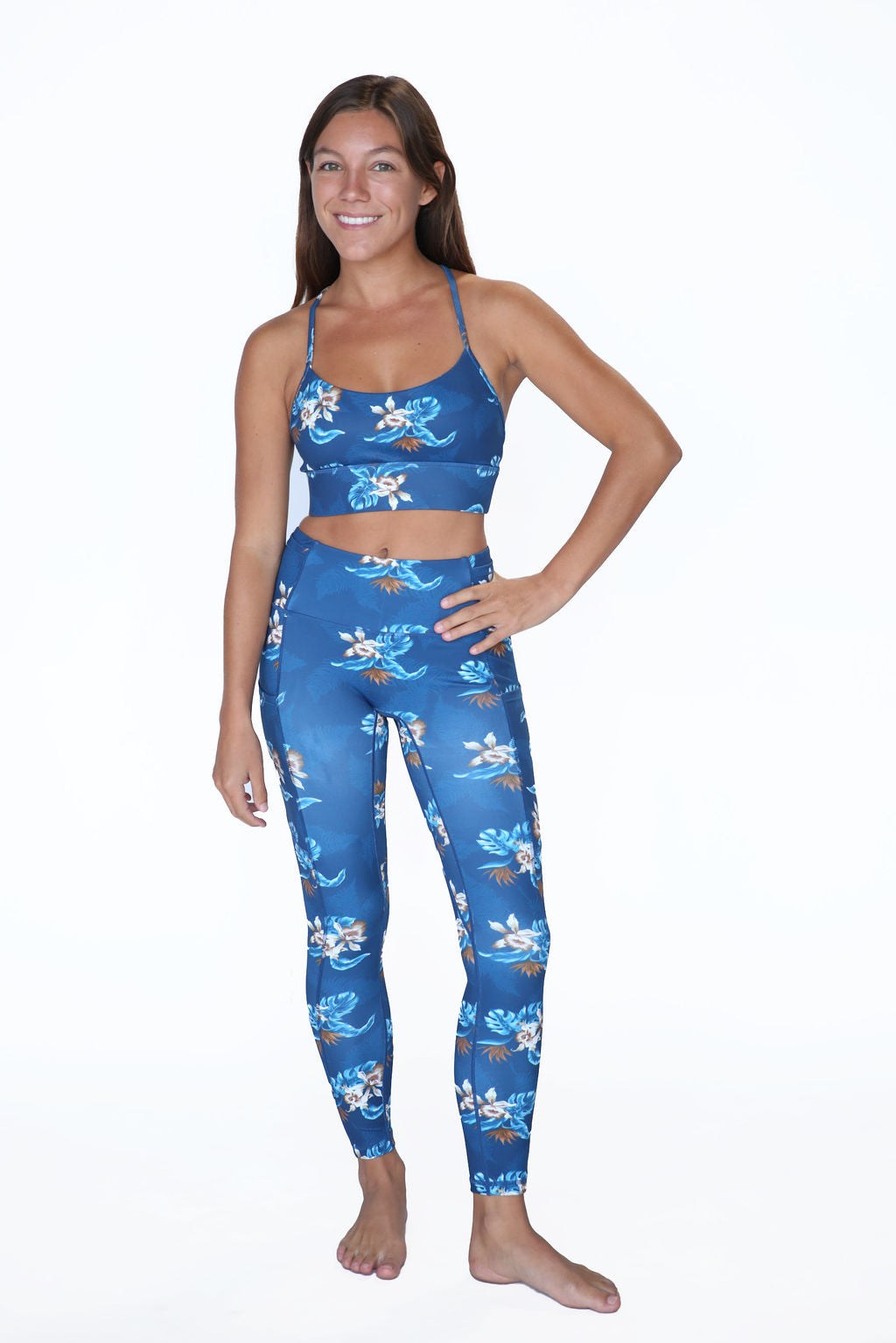 Leggings - Warrior Blue Horizon Navy