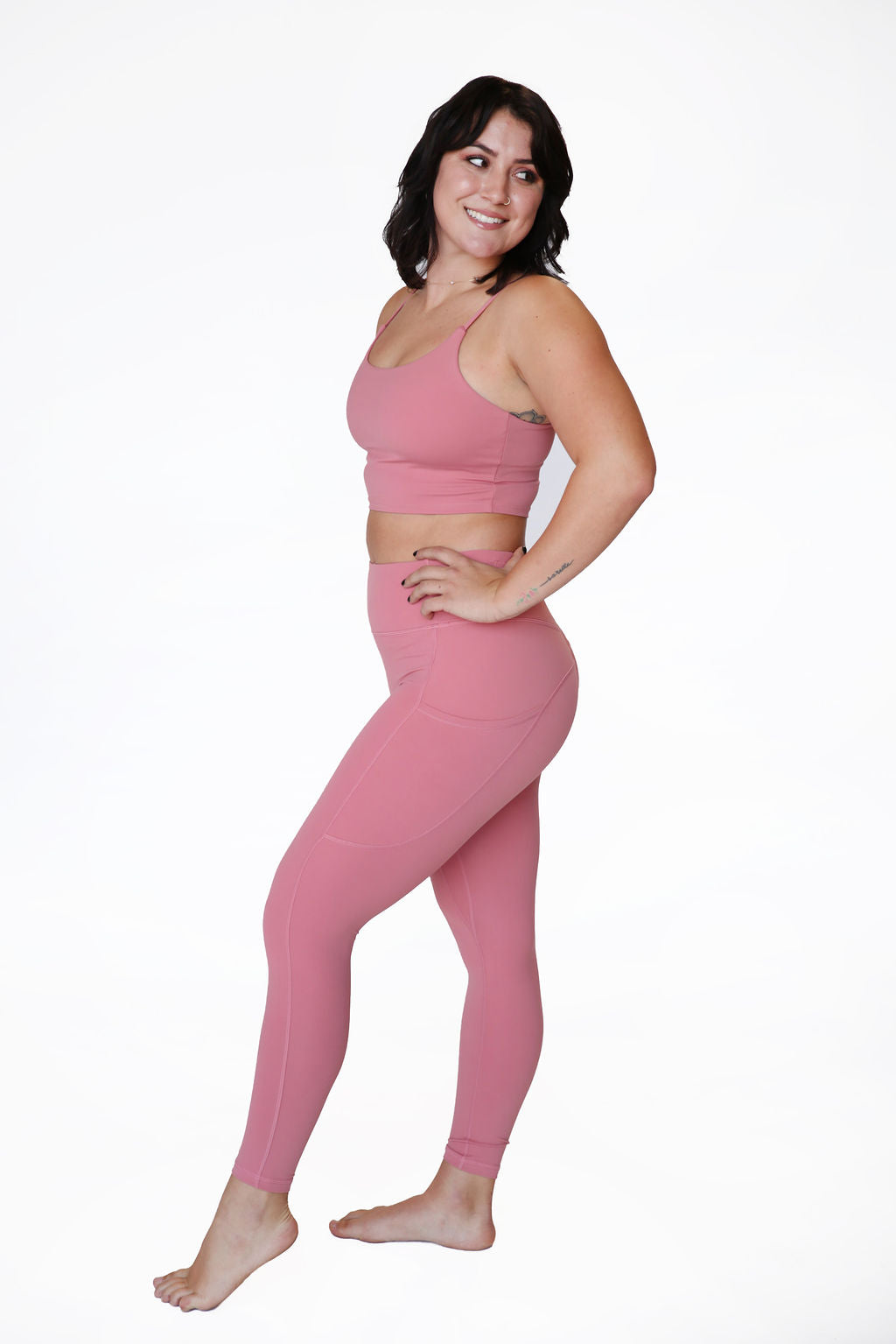 Leggings - Warrior (Solids) Peach Blush