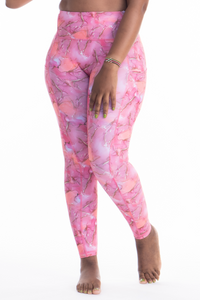 Leggings - Warrior (Prints) Guava