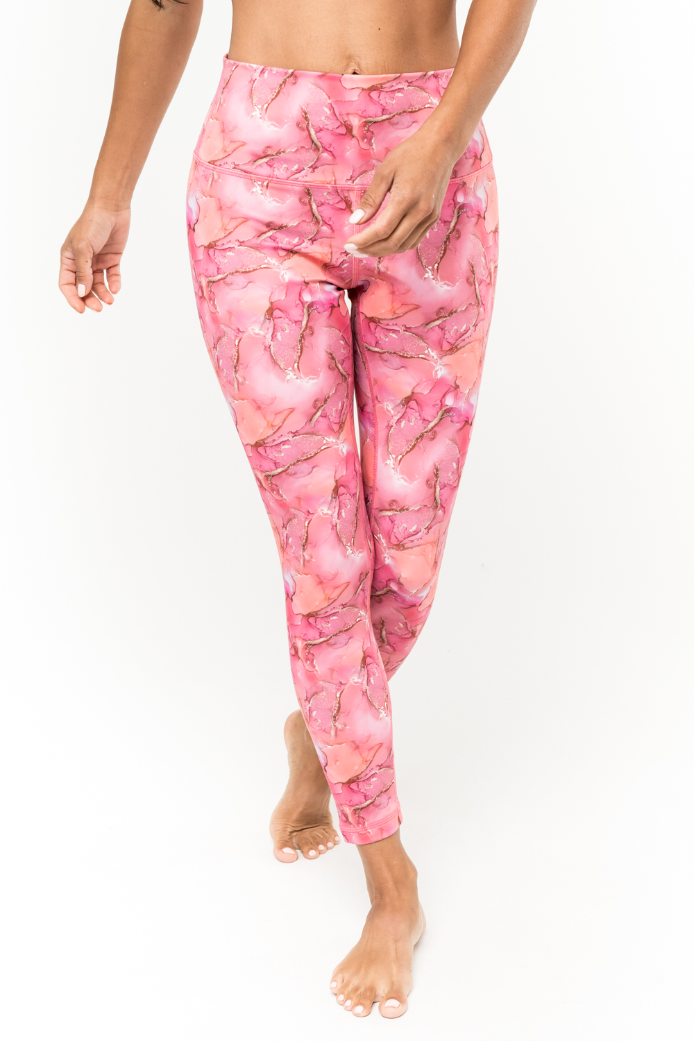 Leggings - Elite (prints) Guava