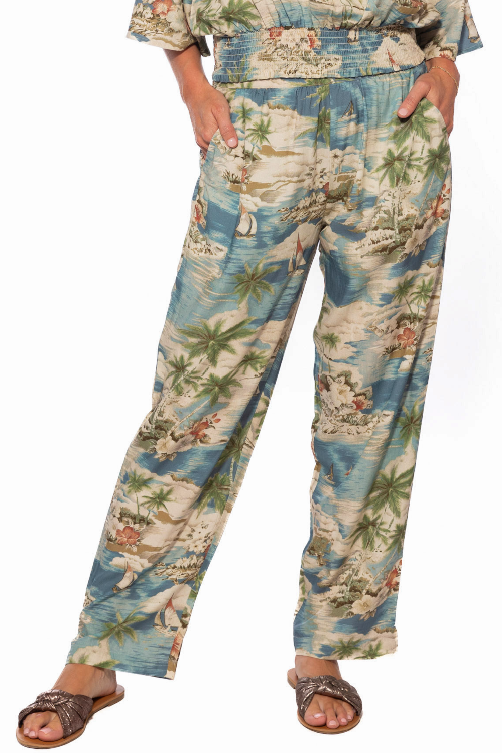 Pants - Paula Bahama Blue