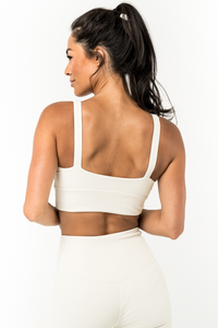 Sports Bra - Square Up (ribbed)