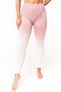 Leggings - Powerhouse Ombre Pink