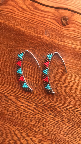 Native American Beaded Earrings