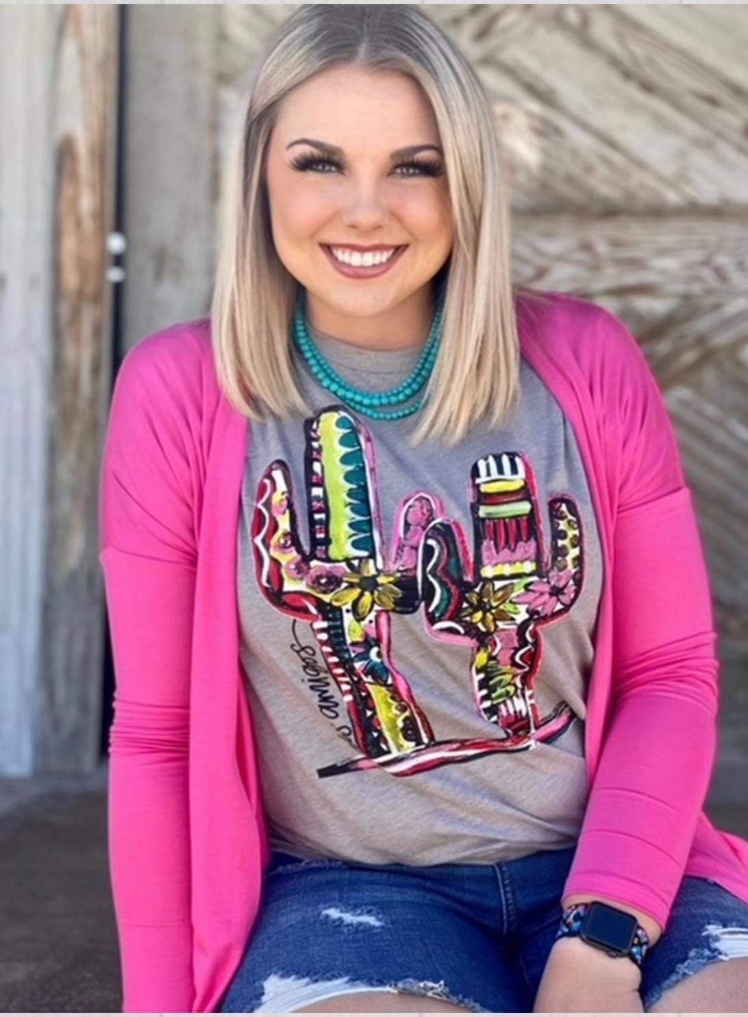 Poppin Pink Cardigan