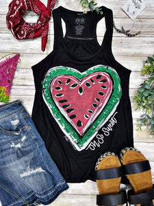 Callie Ann’s hand painted watermelon tank