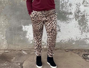 Leopard Joggers