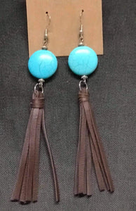 Fringe earrings