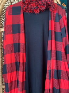 Buffalo Plaid Cardigan